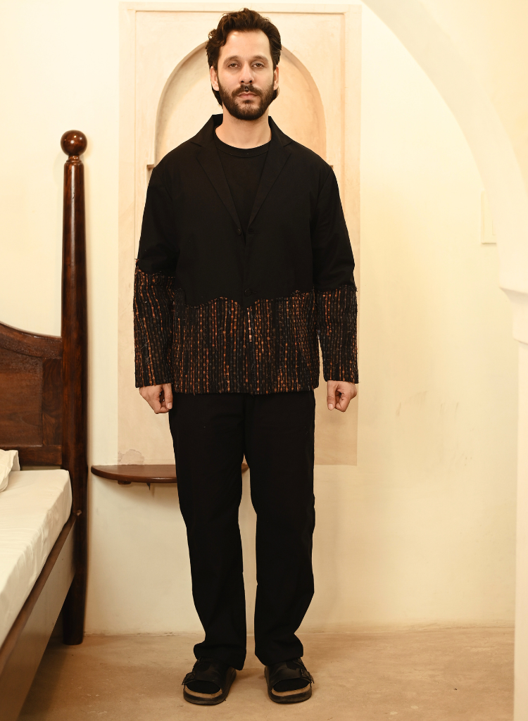 Copper Ying Yang Blazer