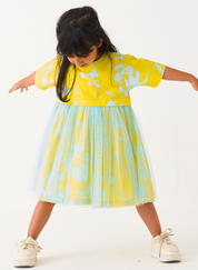 Yoke Frill Dress