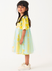 Yoke Frill Dress