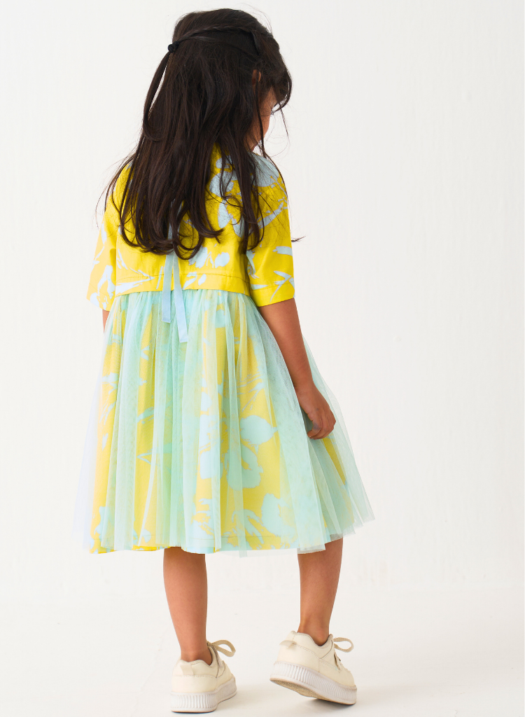 Yoke Frill Dress