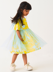 Yoke Frill Dress