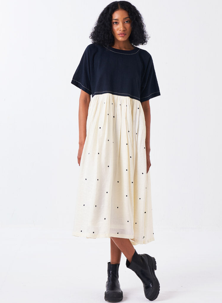 Yoke Gather Dress
