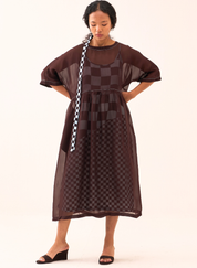 Yoke Gather Dress