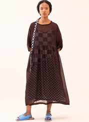 Yoke Gather Dress