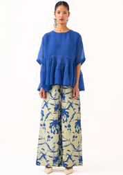 Printed Wide Leg Bottom