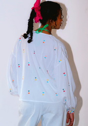 Yongli Tie-Up Blouse