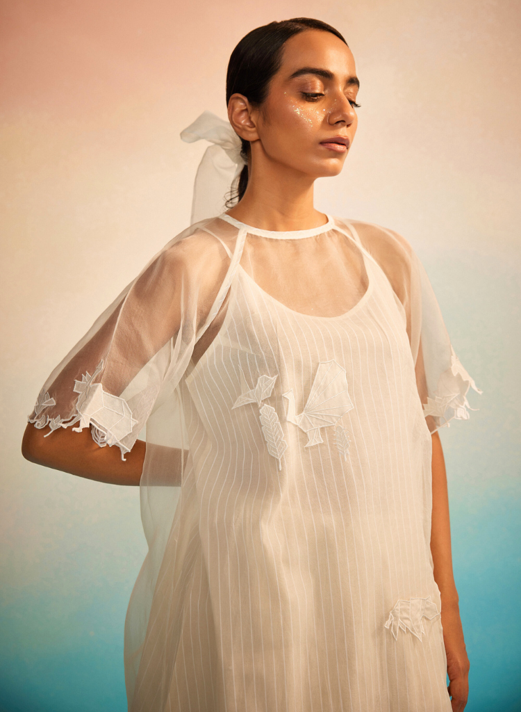 Yuugen Organza Kurta Set