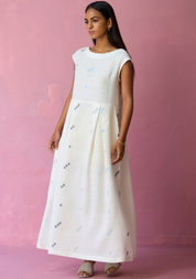 Zaha Cap Sleeve Dress