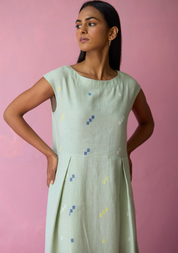 Zaha Cap Sleeve Dress
