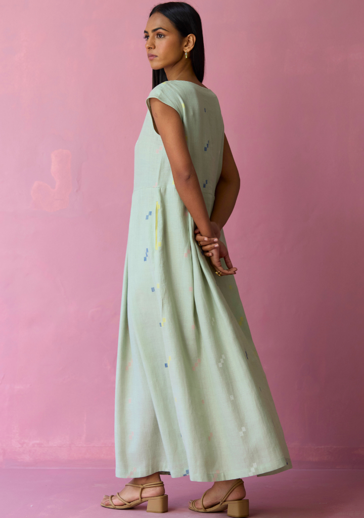 Zaha Cap Sleeve Dress