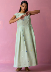 Zaha Cap Sleeve Dress