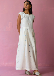 Zaha Cap Sleeve Dress