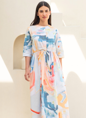 Zenia Drawstring Dress