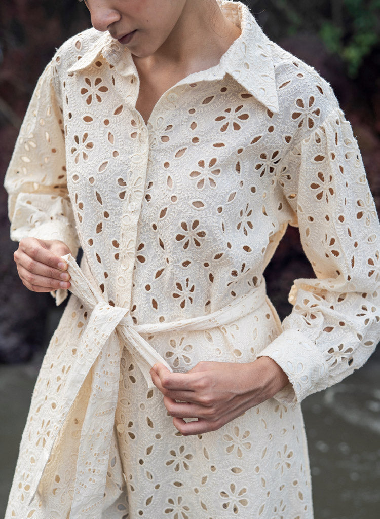 Zinnia Embroidered Dress