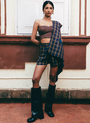 Zipper Detail Bustier