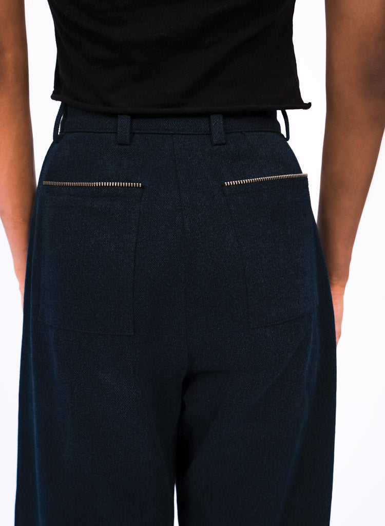 Zipper Panel Pants