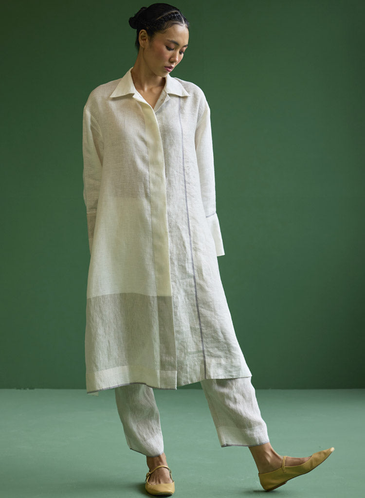 Ziza Metallic Shirt Kurta