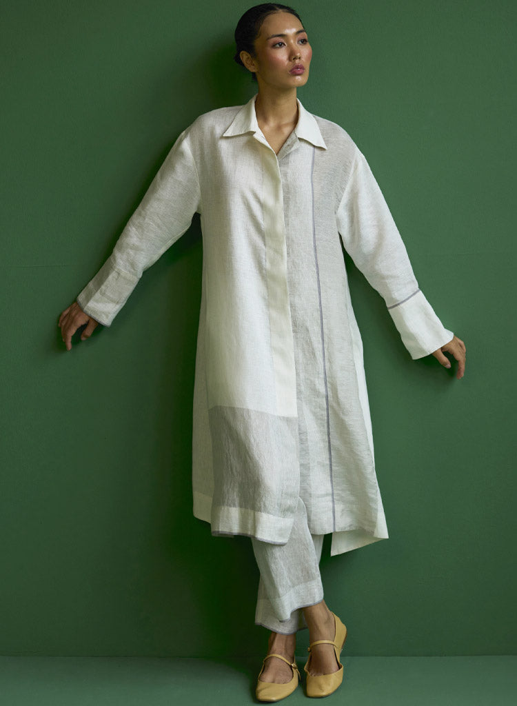 Ziza Metallic Shirt Kurta