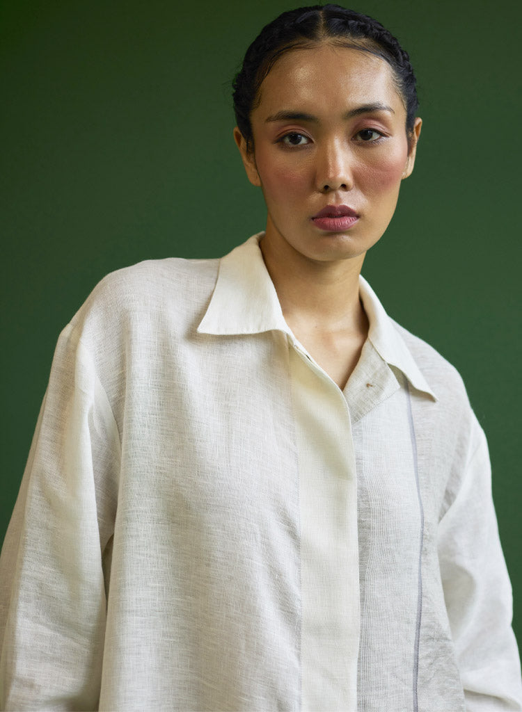 Ziza Metallic Shirt Kurta