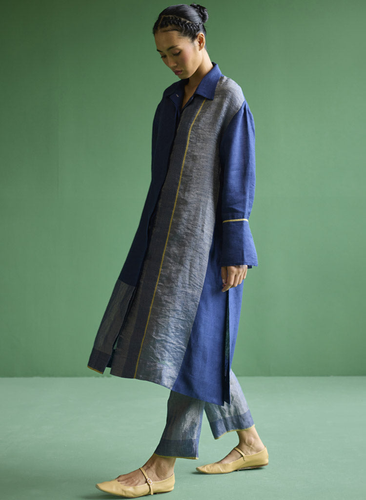 Ziza Metallic Shirt Kurta