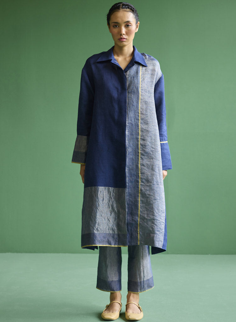 Ziza Metallic Shirt Kurta