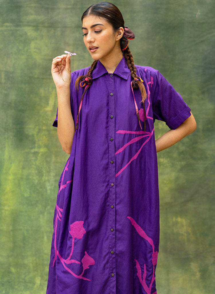 Zora Embroidered Dress