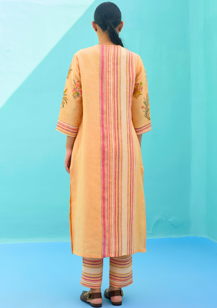 Zura Floral Kurta Set
