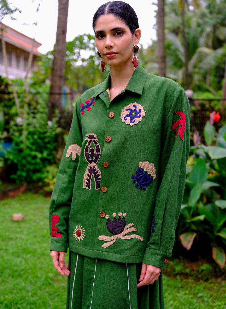 Zuri Appliqué Jacket
