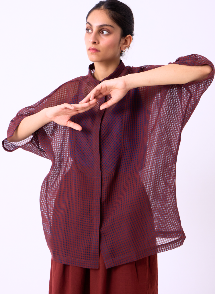 Zuri Checkered Top