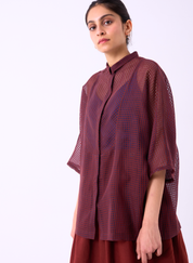 Zuri Checkered Top