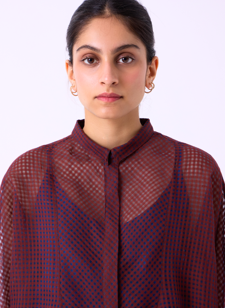 Zuri Checkered Top