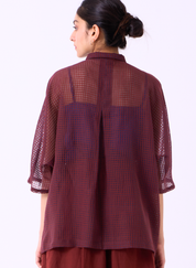 Zuri Checkered Top