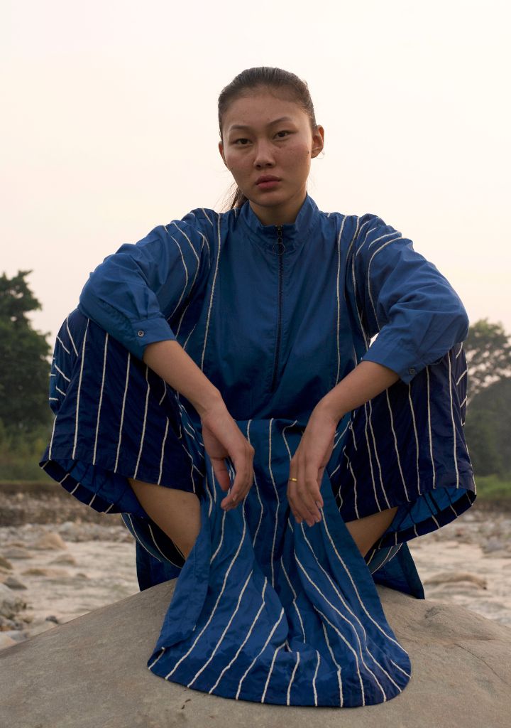 U-Yoke Embroidered Tunic