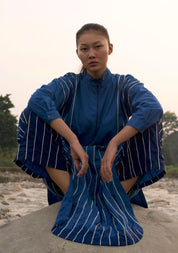 U-Yoke Embroidered Tunic