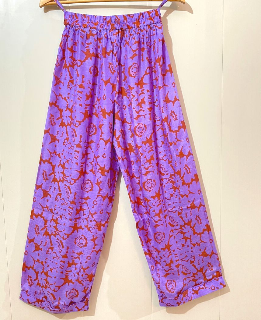 Lavender Floret Pants