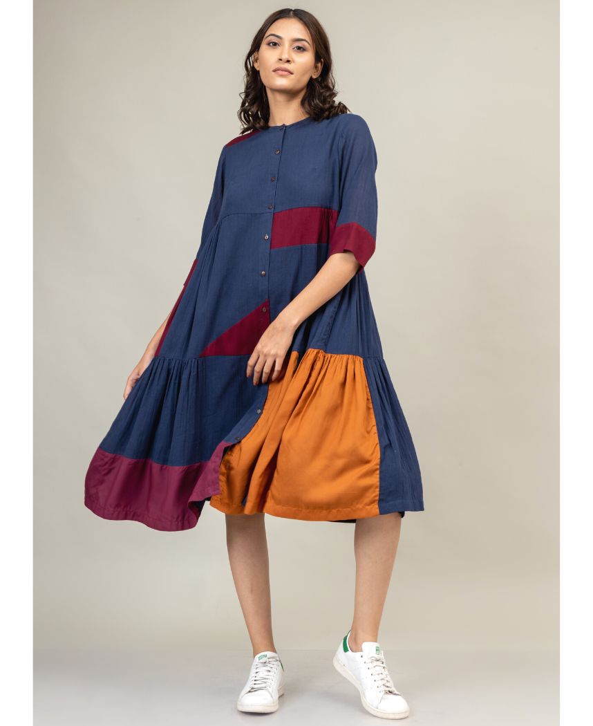 Seville Panelled Dress