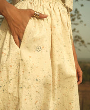 Daisy Splatter Skirt