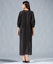 Asymmetric Draped Dress
