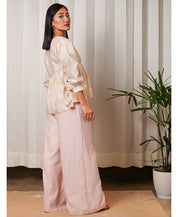Blush Flared Pants