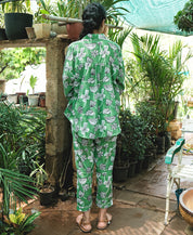 Botanical Vine Statement Shirt