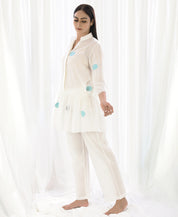 Bottom Flare Shirt Set