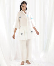 Bottom Flare Shirt Set