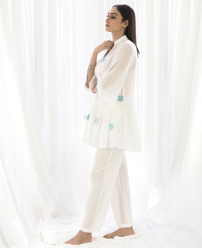 Bottom Flare Shirt Set