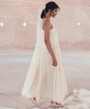 Carnation Tiered Maxi