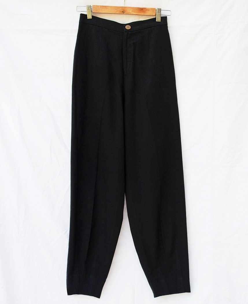 Charcoal Darted Pants