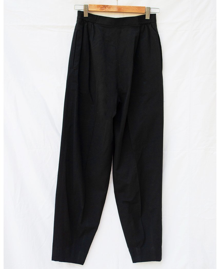 Charcoal Darted Pants