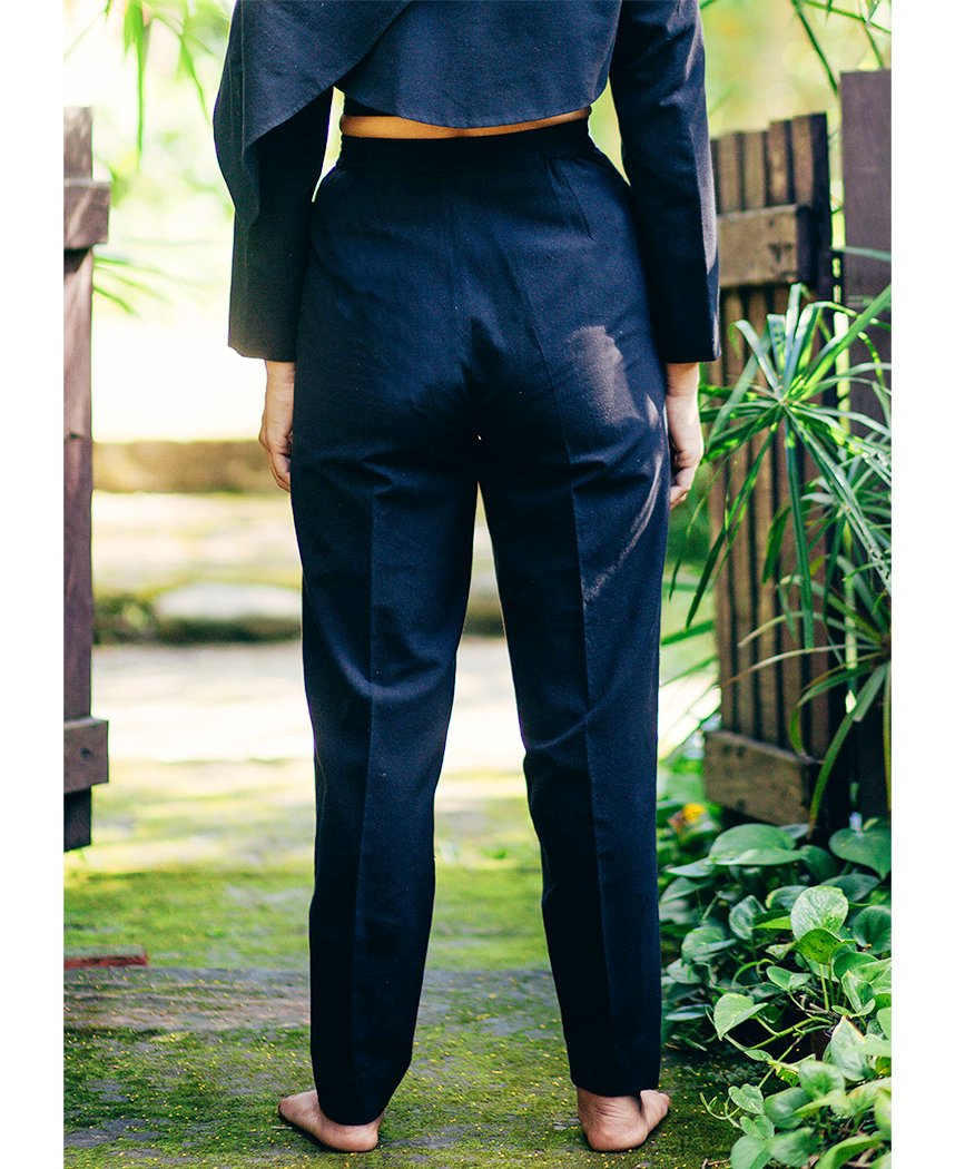 Charcoal Darted Pants