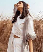 Chevron Textured Top