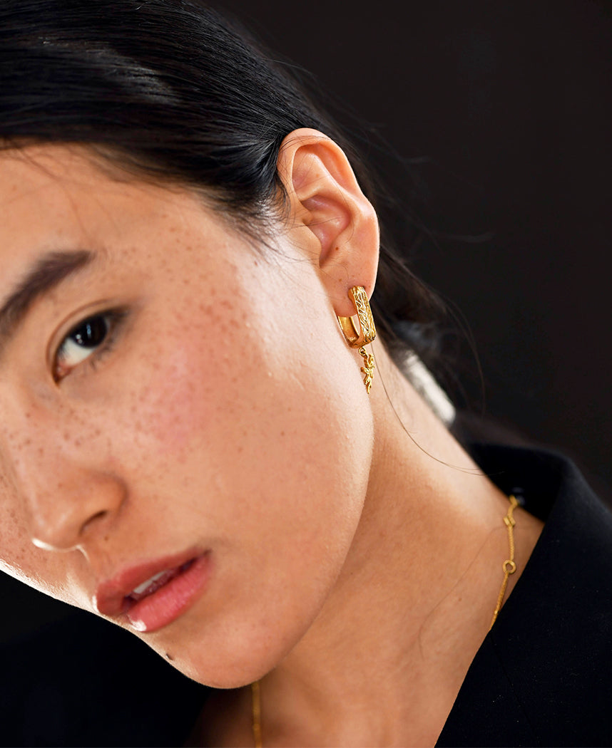 Cinnamon Fall Earrings