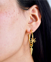 Cinnamon Shell Hoops